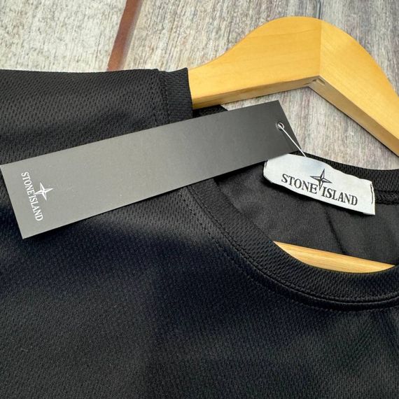 Комплект Stone Island 4 в 1 - Футболка Шорти кепка сумка Хакі | Зображення 4