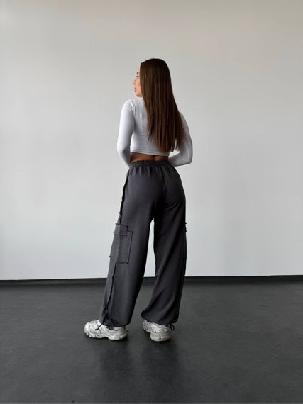 Штани-кльош Reload - Forte, графіт | Зображення 2