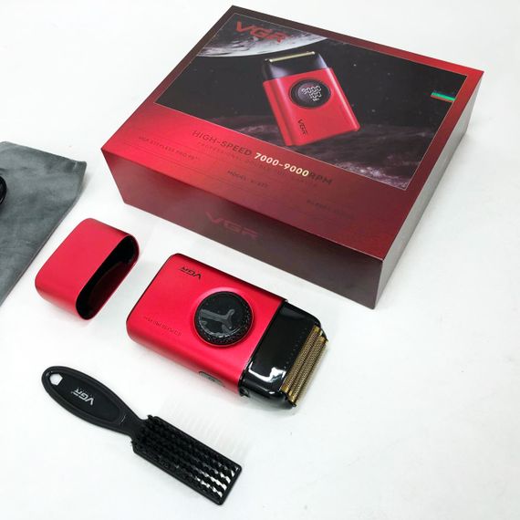 Беспроводная машинка для стрижки для дома VGR, Электрическое беспроводное бритье, Портативная бритва YH-52 | Зображення 6