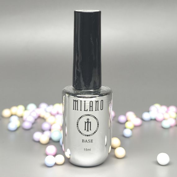Каучуковая база для ногтей Milano Rubber base 15мл