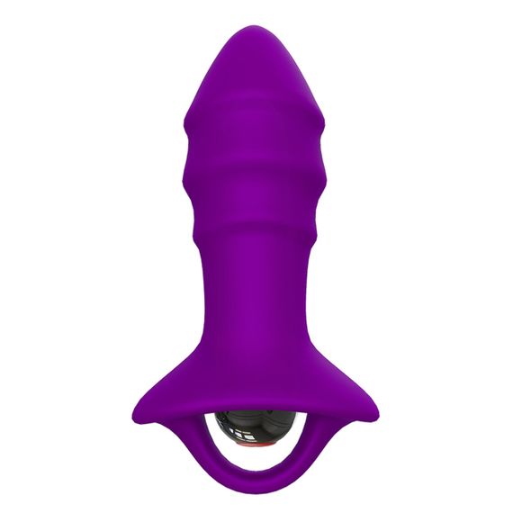 Анальная игрушка с вибро Kylin purple (with remote) Sex Aura | Зображення 5
