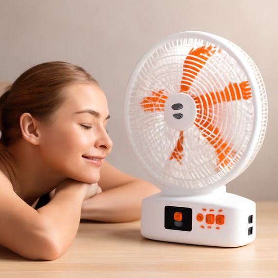 Акумуляторний блютуз вентилятор з FM-радіо XPRO EP-312 (45844-EP-312_1154) | Зображення 1