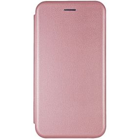 Шкіряний чохол (книжка) Classy для Xiaomi Redmi 9A Слот для візитки, Rose Gold