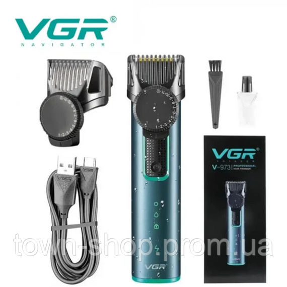 Беспроводная машинка для стрижения волос VGR V-973 | Зображення 1