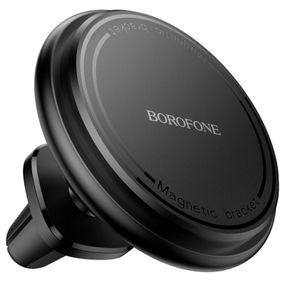 Автотримач Borofone BH135 Parker ring magnetic (air outlet) Black