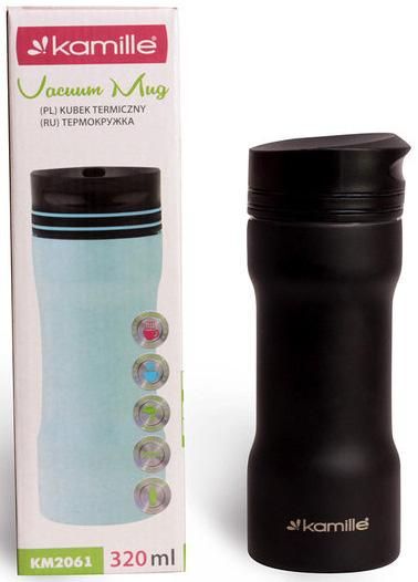 Термокружка Kamille Bottle 2в1 320мл | Зображення 6