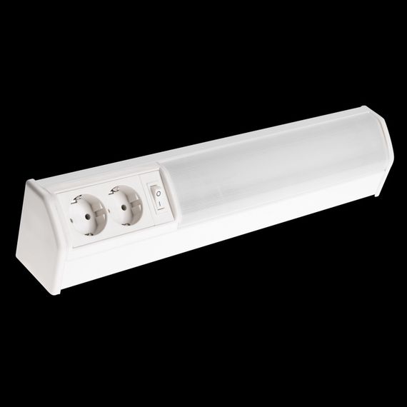 Люминесцентный светильник линейный с розеткой FLF-61/8W LT5/L | Зображення 2