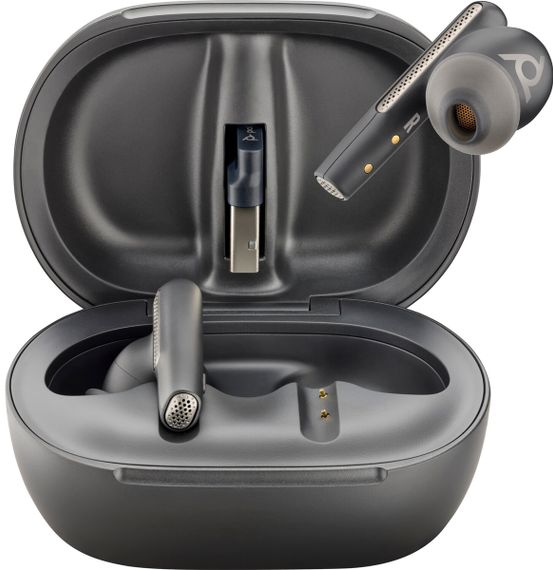 Навушники TWS Poly Voyager Free 60+ Earbuds + BT700A + TSCHC Black | Зображення 2