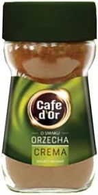 Кава розчинна з горіховим смаком Cafe Dor CREMA, 75 г