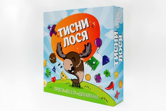Настольная игра Жми лося! (на украинском)