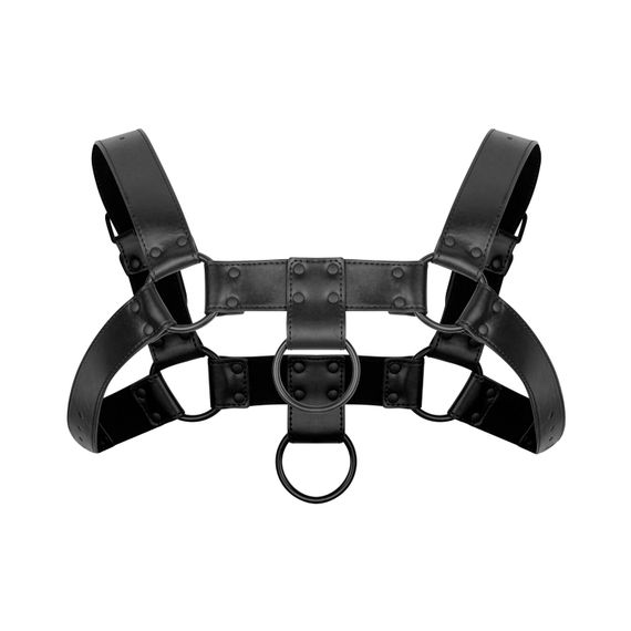 Портупея на плечі Bedroom Fantasies: Bruno Bondage Harness, чорна | Зображення 1