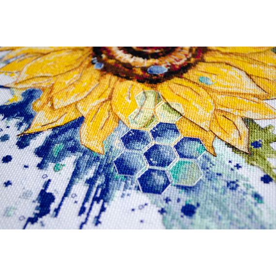 Набор для вышивки крестиком "Цвет Солнца" AH-182 41х21 см | Зображення 2