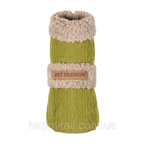 Попона для собак Gigi Pet Fashion, ХS фісатшковий, бежевий