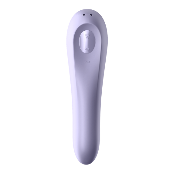 Двойной смарт вибратор с вакуумной стимуляцией Satisfyer Dual Pleasure сиреневый Sex Aura | Зображення 4