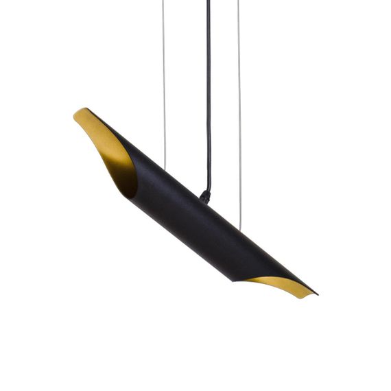 Люстра (світильник підвісний) Bat P57х450 Чорний, Золото, Atmolight