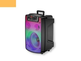Портативна колонка XPRO OTY-808 валіза 10Вт, USB, SD, FM радіо, Bluetooth, 1 мікрофон, ДК (MER-15706)