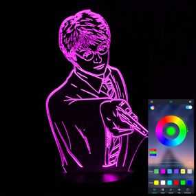 Акриловий світильник-нічник керування з телефона Гарі Потер tty-n001576