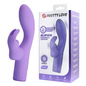 Міні вібратор-кролик Pretty Love Elivia, фіолетовий, 17.2 см х 3.4 см Sex Aura