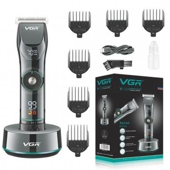 Професійна бездротова машинка для стрижки волосся та бороди DB-903 VGR V-256 | Зображення 1