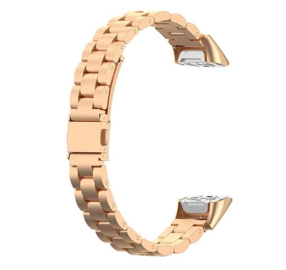 Металлический ремешок Primolux для фитнес браслета Samsung Galaxy Fit (SM-R370) - Rose Gold | Зображення 2
