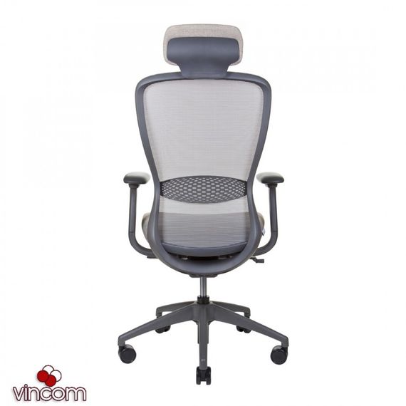 КРЕСЛО KRESLALUX IN-POINT (Gray  M61002) ЭРГОНОМИЧНОЕ | Зображення 2