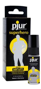 Пролонгувальний гель pjur Superhero Serum 20 мл, створює невидиму плівку, що знижує чутливість sexstyle