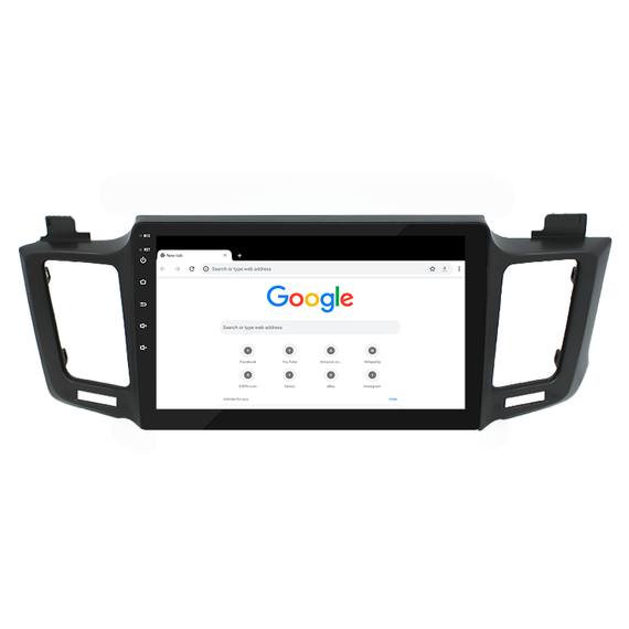 Штатная магнитола Lesko для Toyota RAV4 IV (CA40) 2012-2015 экран 10" 4/32Gb/ 4G/ Wi-Fi/ CarPlay Premium GPS | Зображення 5