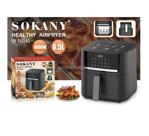 Аерофритюрниця SK-10040 з економією до 80% олії XPRO (45812-SK-10040_2049) | Зображення 2