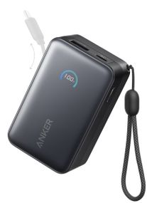 Портативний зарядний пристрій Anker Nano - 10000 mAh 45W Built-In USB-C Cable Black