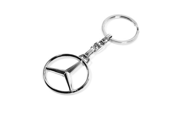 Металлический брелок с логотипом Mercedes для Тюнинг Mercedes | Зображення 1