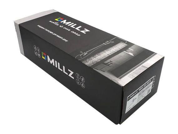 Змішувач для ванни довгий вилив 30 см MILLZ MRS-SS-0015 нержавіючий 1/10 | Зображення 1