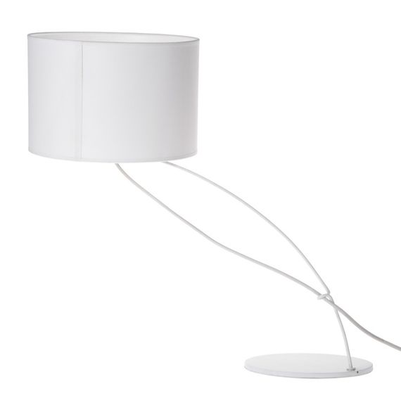 Настольная лампа техно с абажуром BL-103T/1 E27 WHITE