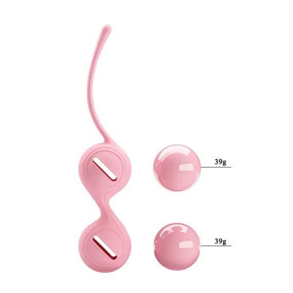 Вагинальные шарики KEGEL (кремовые) sexstyle | Зображення 5