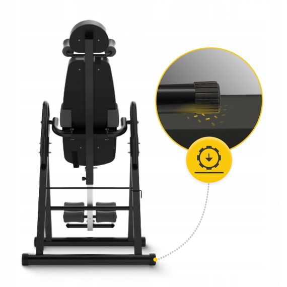 Стіл інверсійний 4FIZJO регульований 4FJ0655 Black/Grey (P-5905973401951) | Зображення 2