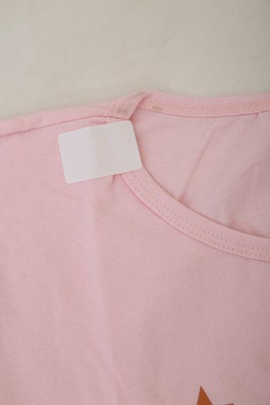 Пижама женская с принтом  -уценка, цвет розово-синий, 243R15847-U | Зображення 5