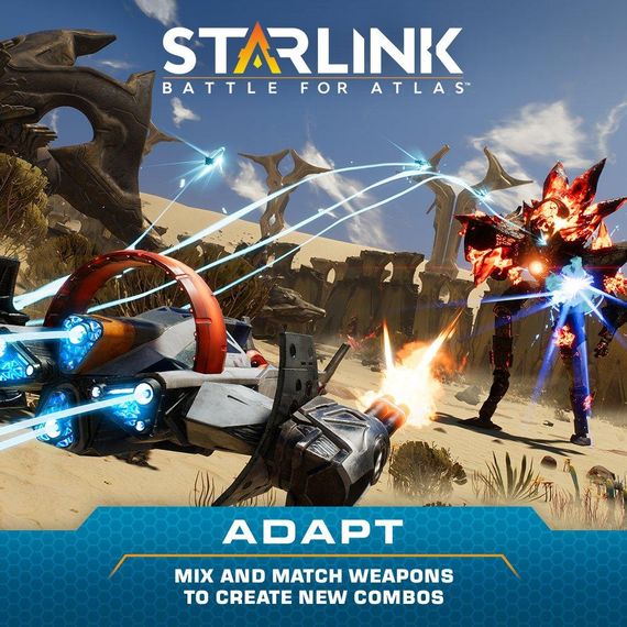 Подарунковий набір Starlink Battle For Atlas, гра для PlayStation 4 PS4, стартовий набір, комплект зі зброєю та пілотом | Зображення 6