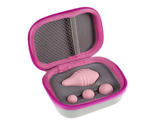 Тренажер Кегеля Femintimate Pelvix Concept з набором вантажів, анатомічно правильний | Зображення 4