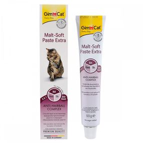 Паста GimCat Every Day Malt-Soft Paste Extra для котів для виведення шерсті зі шлунку 50 г