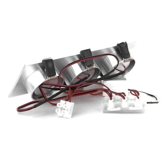 Светильник точечный LED-107/3W BA IP40 Brush Aluminium 45' | Зображення 2