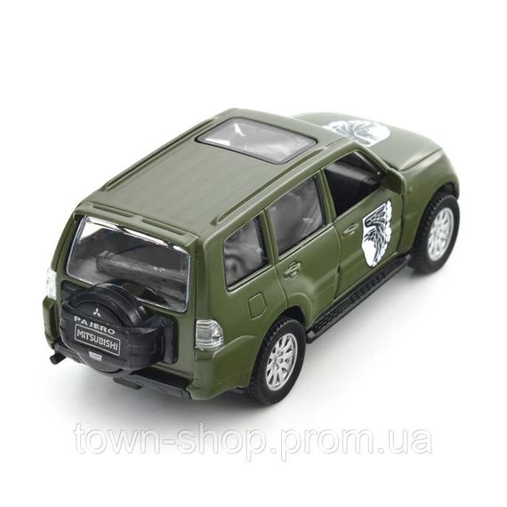 Автомодель серии "Шевроны Героев" Mitsubishi Pajero 4WD Tubro "93 ОМБр" 250283M | Зображення 1