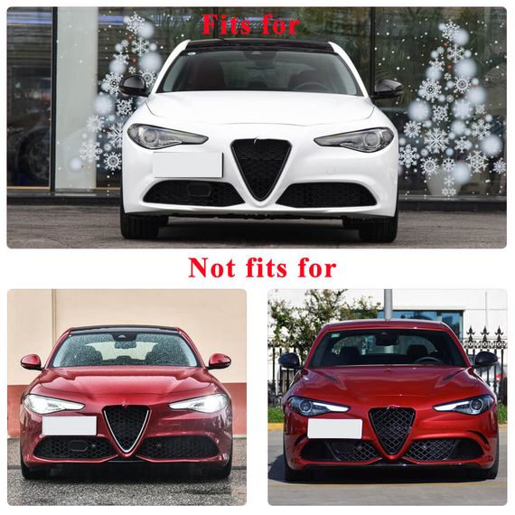 Дифузор заднього бампера з насадками V2 (для Base, Карбон) для Alfa Romeo Giulia 2016-2022 рр | Зображення 6