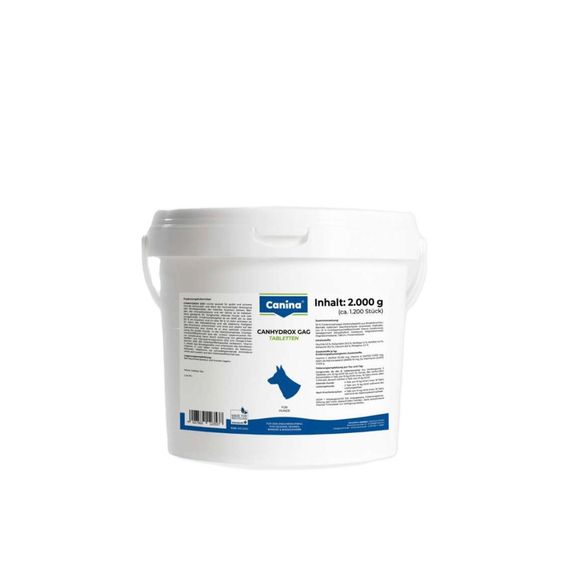 Витамины Canina Canhydrox GAG для собак, при проблемах с суставами и мышцами, 2 кг (1200 таб) | Зображення 4