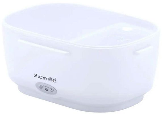 Ланч-бокс Kamille Snack 450мл + 650мл з підігрівом (220V або 12V), сірий | Зображення 4