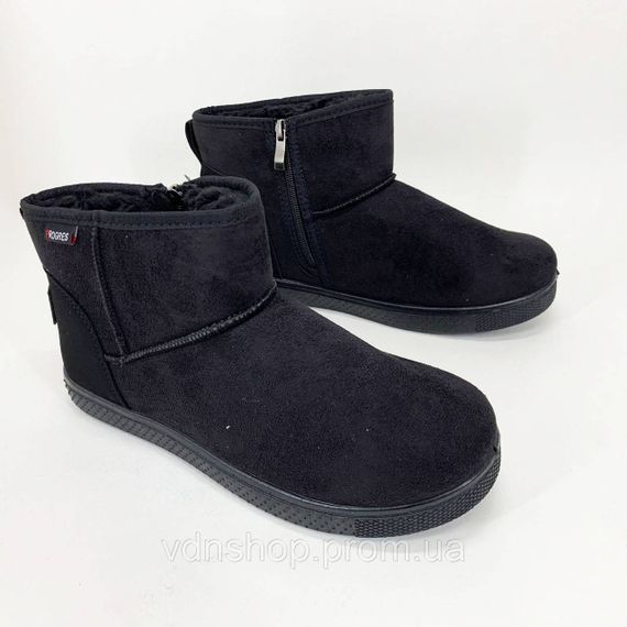 Валенки шитые 37р, Галоши на меху, Женские зимние стеганные ботинки, Дутики женские термо CZ-18 | Зображення 3