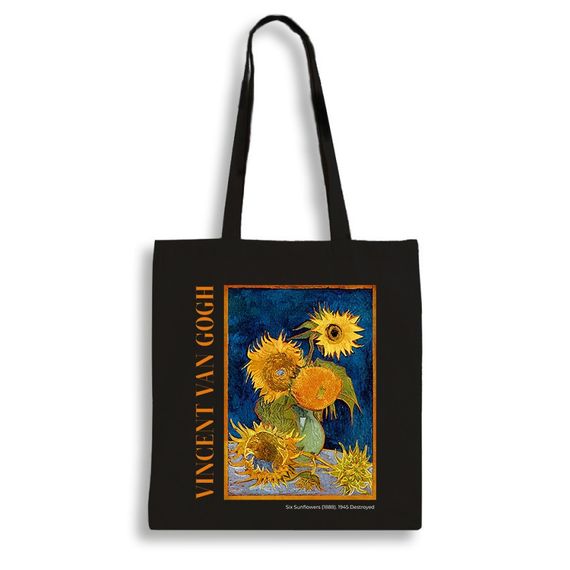 Екошопер Букопт BK4096 Van Gogh Six Sunflowers  чорний | Зображення 1