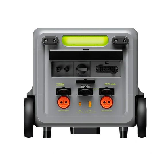 Портативна зарядна станція FOSSiBOT F7200, 7200W/5220Wh LiFePO₄, MPPT 2500W max XT90/120-450V, XT60-12V/10А, 2xDC5521-12V-3A, | Зображення 1