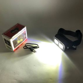 Мощный аккумуляторный фонарь для рыбалки, Мощный аккумуляторный фонарик на голову AW-48