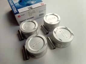 Поршень Lanos 1.6 80,00 4-й ремонт, AMP (PX-DAE-4F-3538-100) к-т із пальцями
