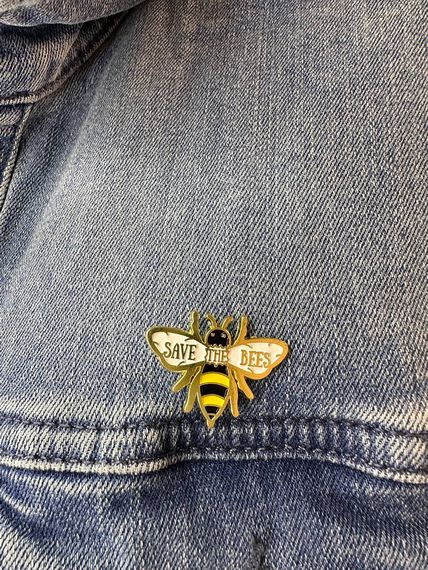 Значок "SAVE the BEES" - "Врятуйте Бджіл" | Зображення 5