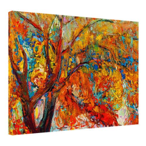 Картина на холсте Осеннее дерево 45x65 см (H4565_ISK013)
